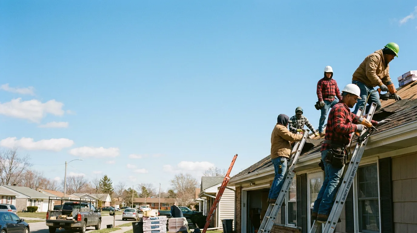 Roofing in White Heath, IL near me